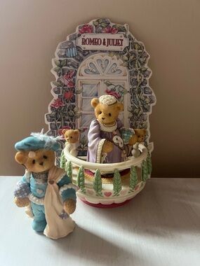 1990’s Cherished Teddies Romeo & Juliet Collectors Set